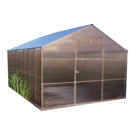 zdjęcie Szklarnia GRACJA z poliwęglanu Zbiory+ 6mm profil 30x20mm ze sklepu maleszklarnie.pl